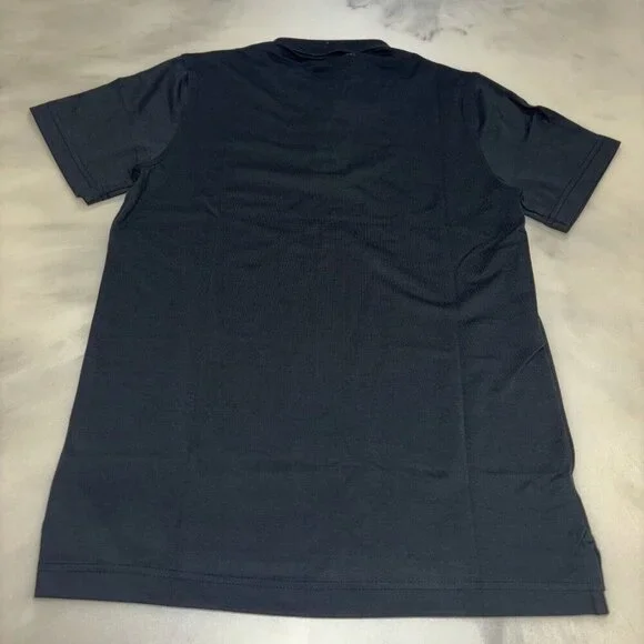 NWT Men’s Outdoor Voices Birdie Polo In Black Size XXS - Picture 9 of 10